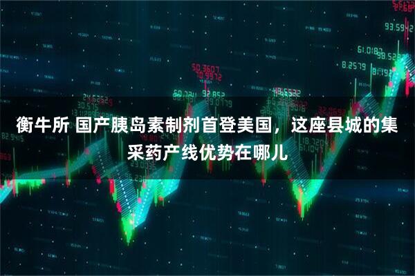 衡牛所 国产胰岛素制剂首登美国，这座县城的集采药产线优势在哪儿